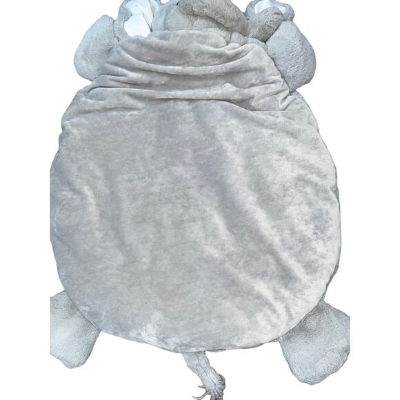 Bearington Baby Lovey Blanket Elephant Belly Lil Spout Plush Stuffed Shower 30" - Picture 4 of 11